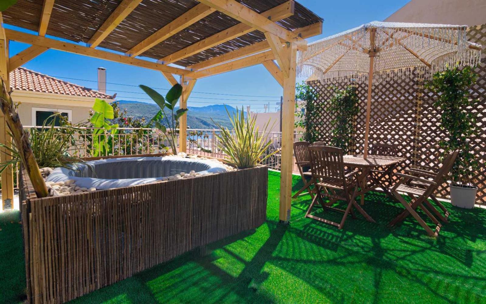 Flowers In The City - Elegant Home In Argostoli Ngoại thất bức ảnh